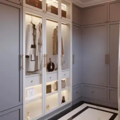 Гардеробная в прихожей