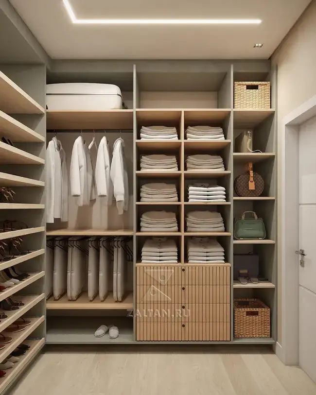 Современная гардеробная Музаки