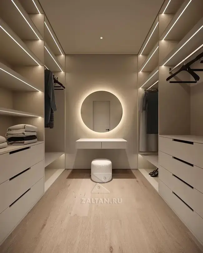 Туалетный столик в гардеробной