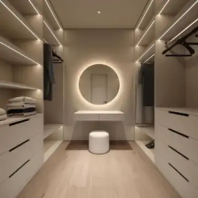 Гардеробная современная