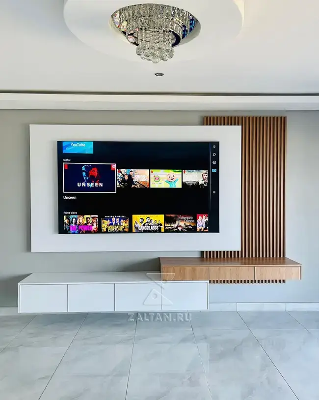 Тумбы в гостиную в ТВ зоне