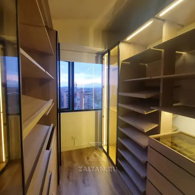 Подсветка в гардеробной