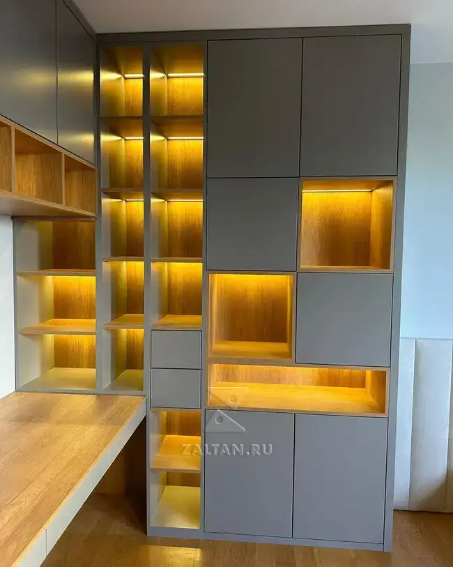 Подсветка полок и открытых ниш