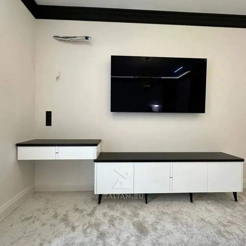 Комбинированная тумба в гостиную