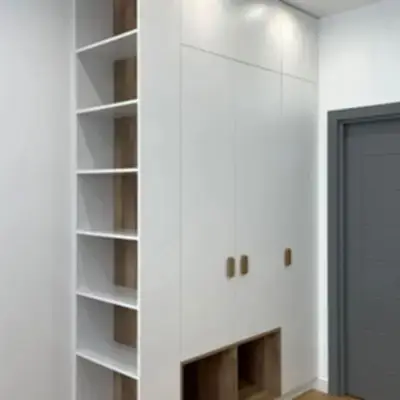 Шкаф в скандинавском стиле в спальню