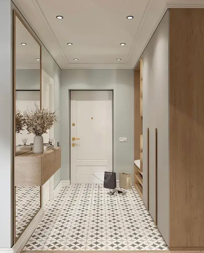 Шкаф и зеркало в прихожую