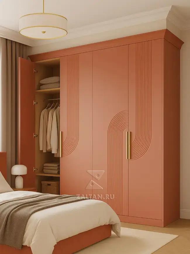 Стильный шкаф в спальню наполнение