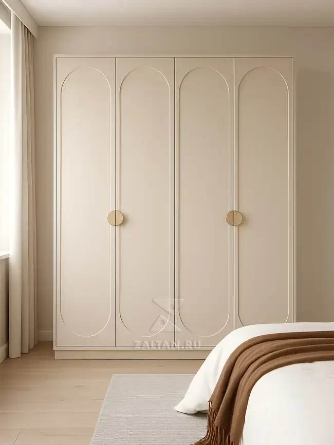 Шкаф в стиле джапанди для спальни