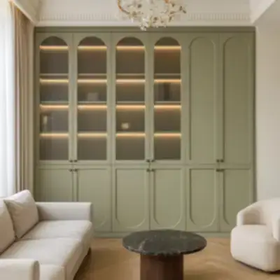 Классическая встроенная стенка