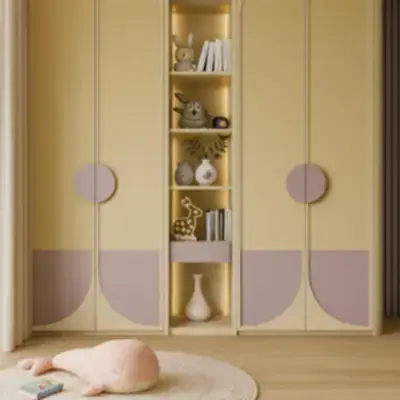 Детский шкаф с полками