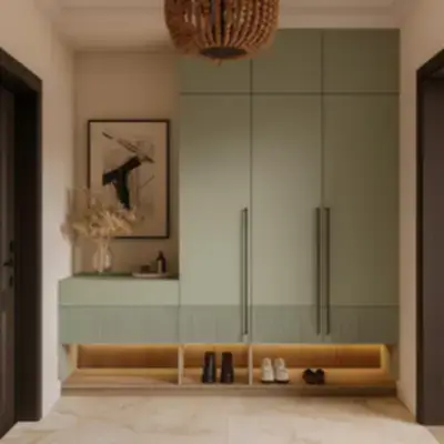 Встроенный шкаф в прихожую