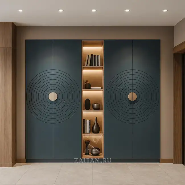 Шкаф прихожая с нишей