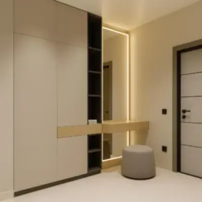Встроенный шкаф в прихожую