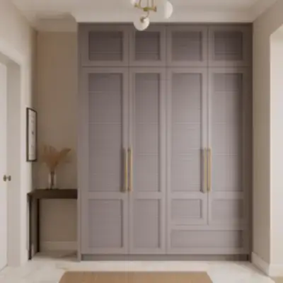 Встроенный распашной шкаф