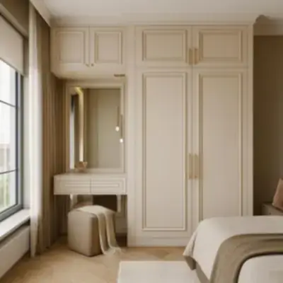 Шкаф с туалетным столиком