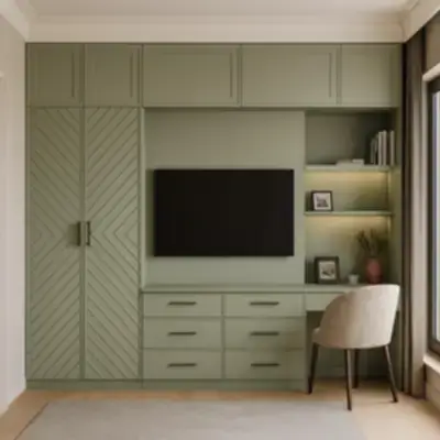 Стенная система с рабочей зоной