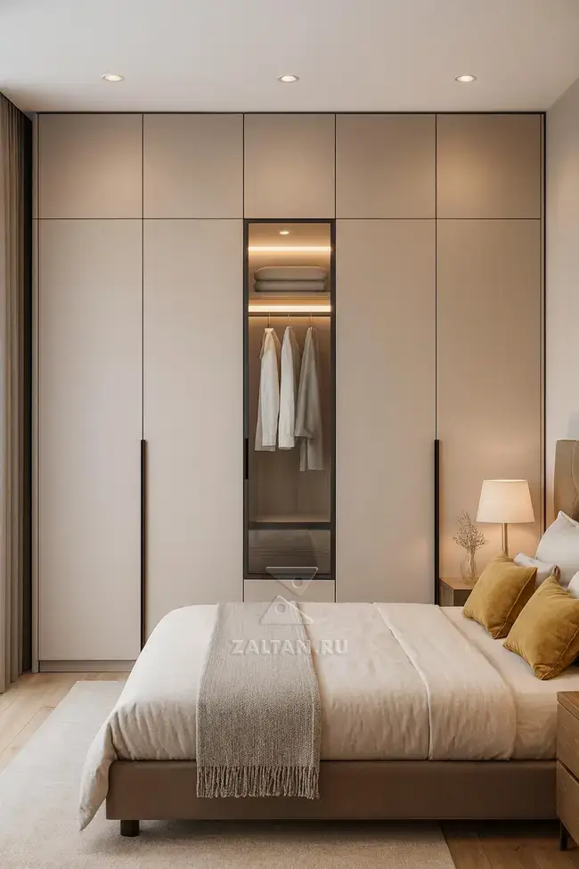 Встроенный шкаф в спальню