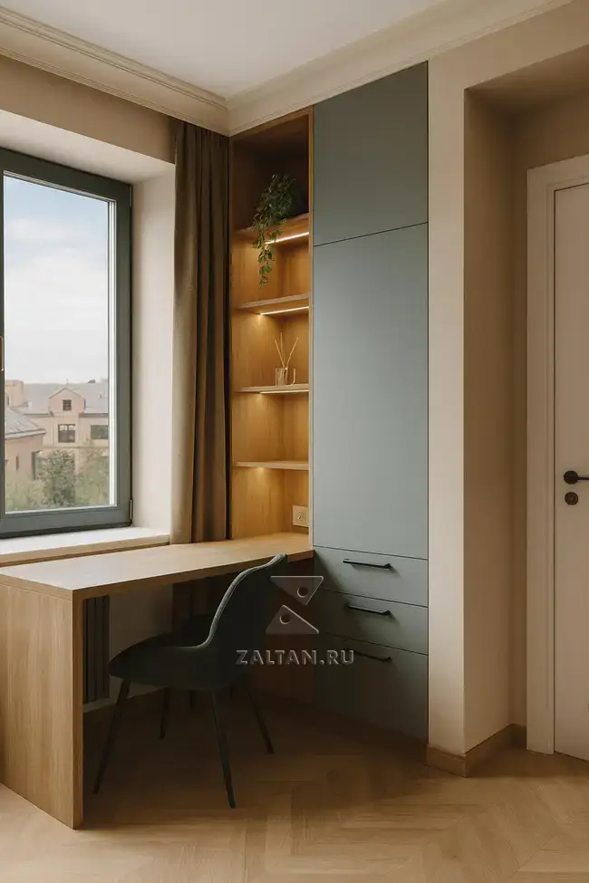 Рабочая зона у окна