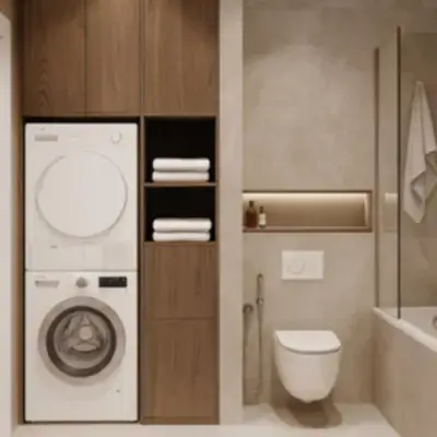 Встроенная колонна для ванной