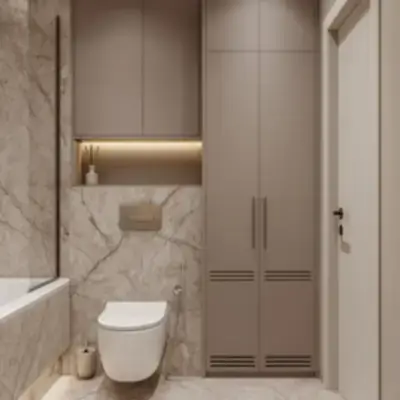 Пенал в ванную комнату