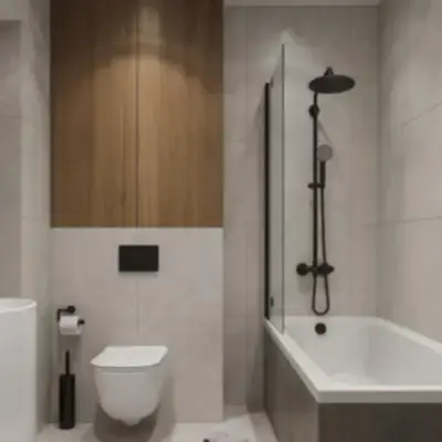 Шкаф над унитазом