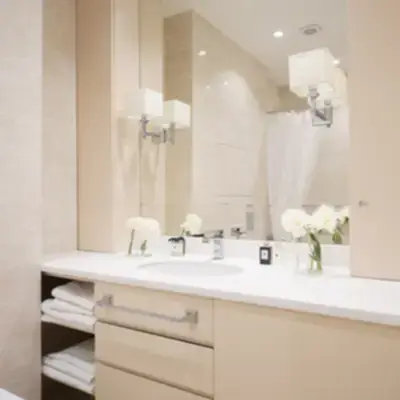 Тумба в ванную с пеналами