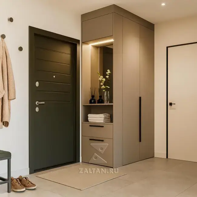 Прихожая шкаф с нишей