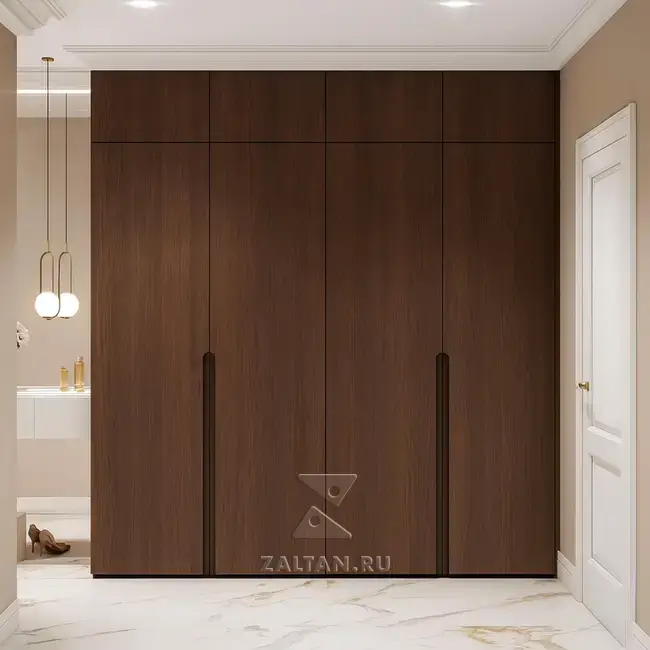 Встроенный шкаф венге 2400