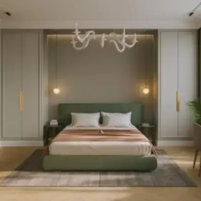 Встроенные шкафы в спальню