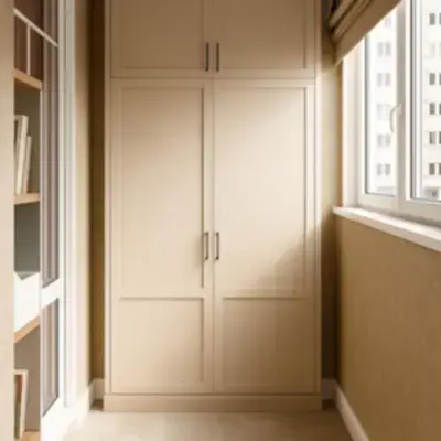 Корпусный шкаф на балкон