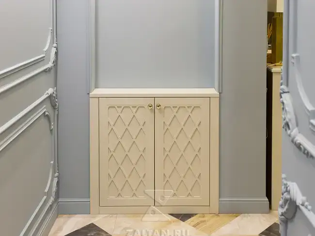 Декоравная тумба с фрезеровкой