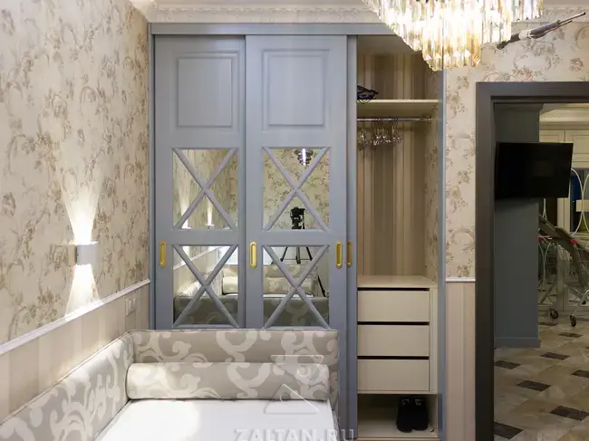 Наполнение шкафа-купе ящики