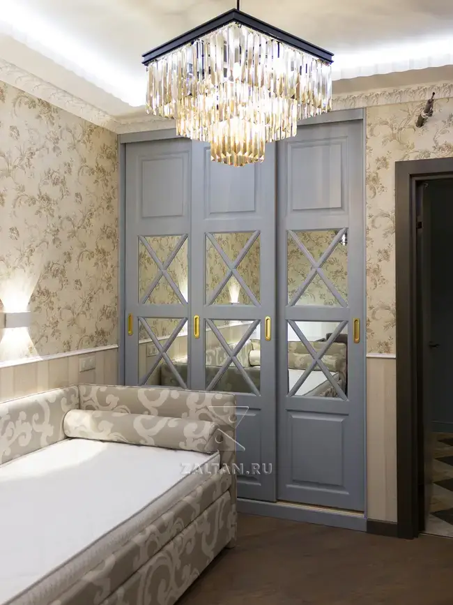 Встроенный шкаф-купе в спальню