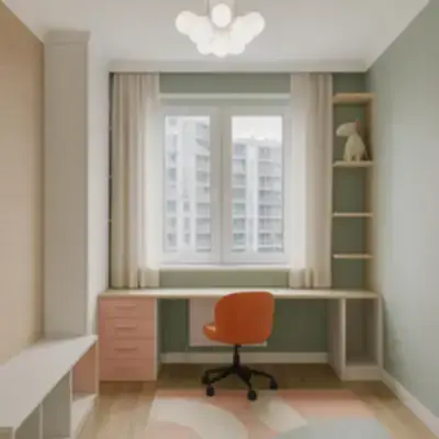 Письменный стол у окна