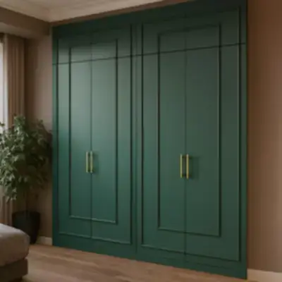 Распашной шкаф в спальню