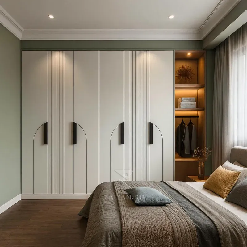 Шкаф встроенный с нишей