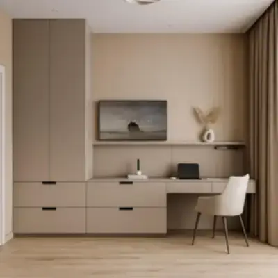 Корпусная стенка с рабочей зоной