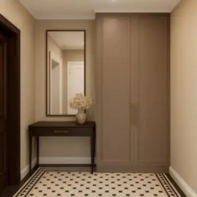 Шкаф в прихожую неоклассика