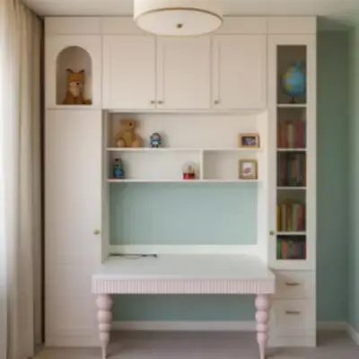 Встроенная детская рабочая зона