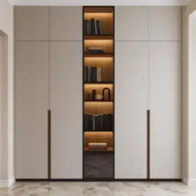 Встроенный шкаф с нишей