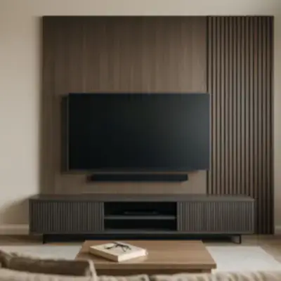 Стеновая панель под ТВ