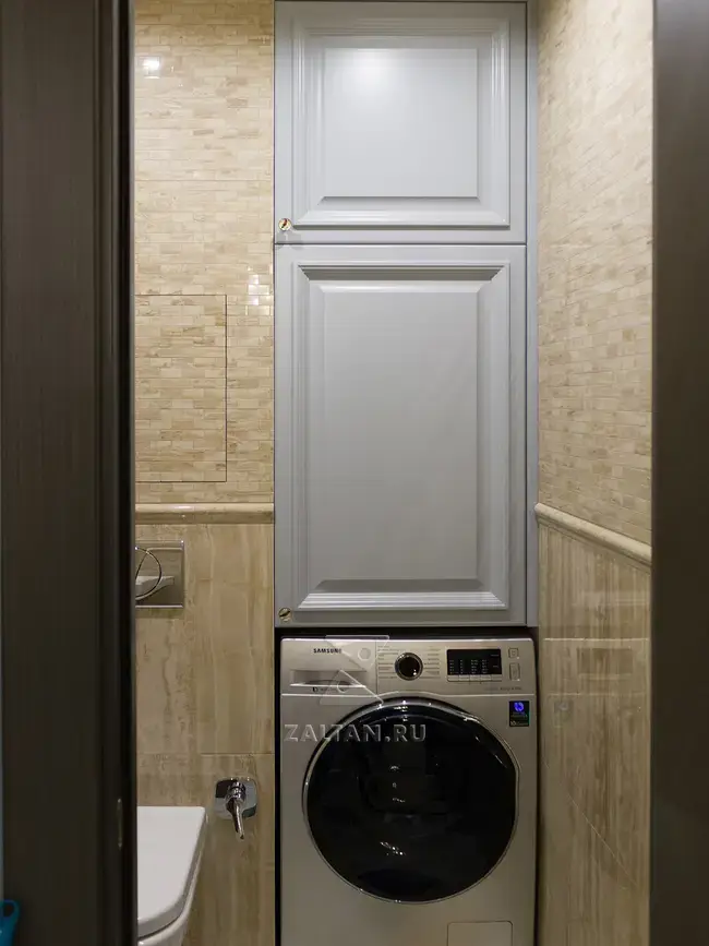 Встроенный шкаф в санузел