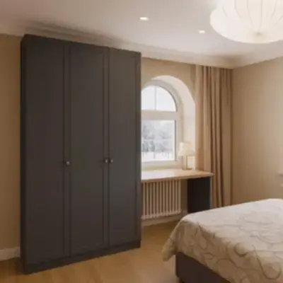 Распашной шкаф в спальню