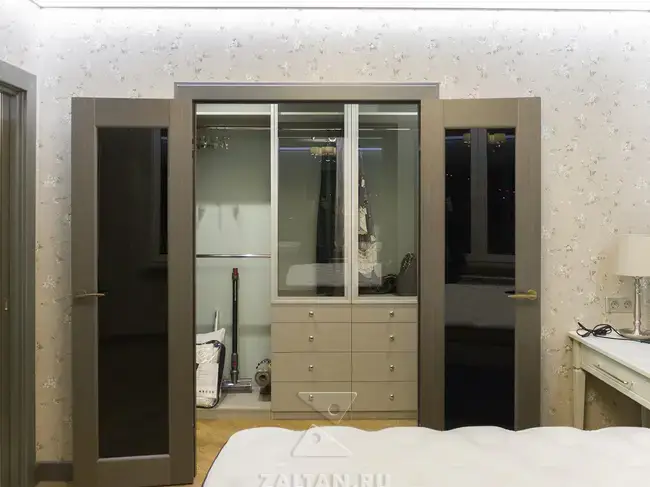 Гардеробная в спальне