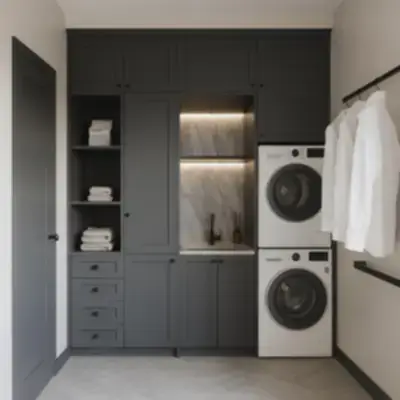 Корпусная мебель для постирочной