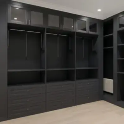 Гардеробная в классическом стиле