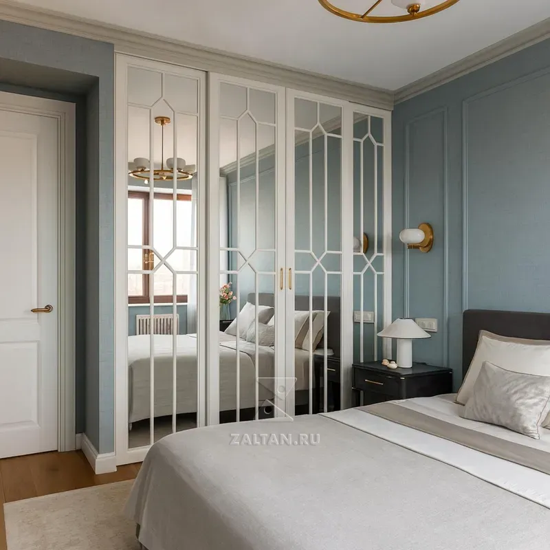 Шкаф с зеркалами Неоклассика