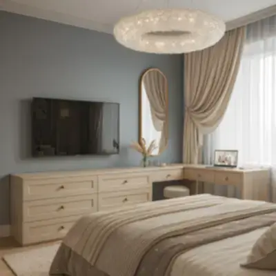 Комод с рабочей зоной