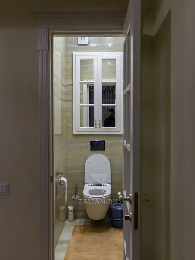 Встроенный шкаф в санузел