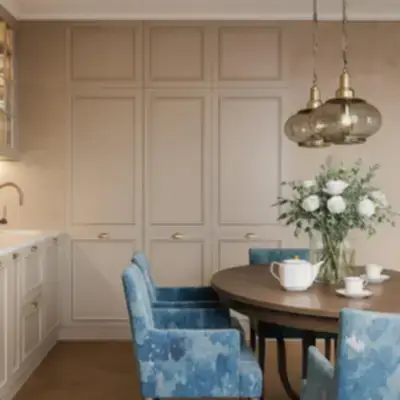 Встроенный шкаф в кухню